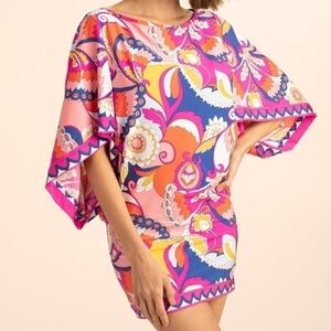 Trina Turk Sevilla Tunic Coverup swim M